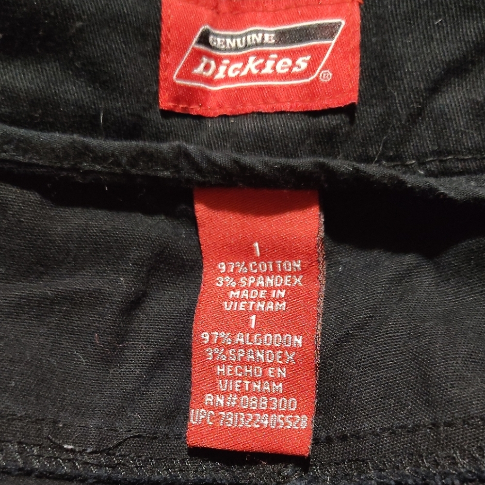 Dickies Black Cotton-Blend Pants